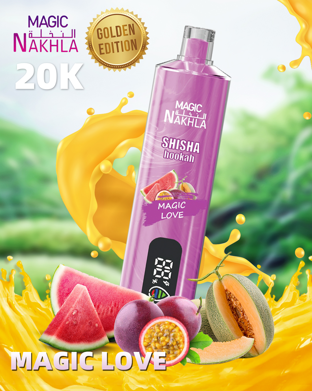 微信图片_20250723162713 MagicNakhla 20K E-shisha DTL(only available for purchase in Europe currently) - Image 1